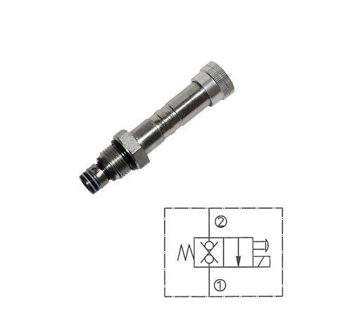 XYV-08-220HS 二位二通双向附手动截止阀（常闭锥阀型）